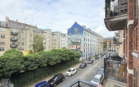 Vesterbro - Enghave Plads - 2 Br - 3 People: Altan / terrasse / gårdhave