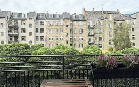 Vesterbro - Enghave Plads - 2 Br - 3 People: Altan / terrasse / gårdhave