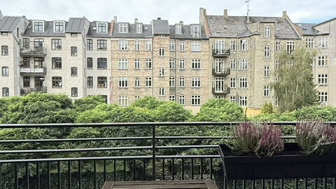 Vesterbro - Enghave Plads - 2 Br - 3 People: Altan / terrasse / gårdhave