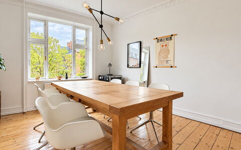 Østerbro - 2 People - 1 Br - Close to Metro: Frokostlokale
