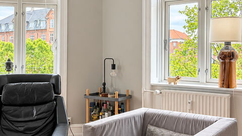 Østerbro - 2 People - 1 Br - Close to Metro: Stue