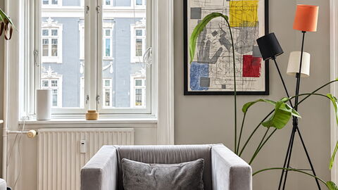Østerbro - 2 People - 1 Br - Close to Metro: Stue