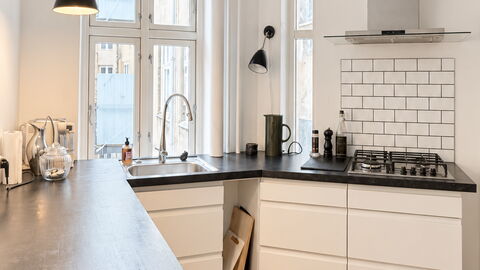 Østerbro - 2 People - 1 Br - Close to Metro: Køkken