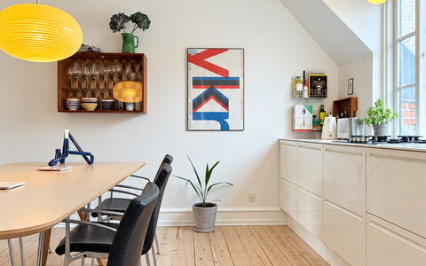 Østerbro - Loft Apartment for 2 People: Køkken