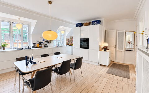 Østerbro - Loft Apartment for 2 People: Køkken