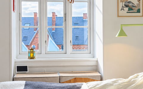 Østerbro - Loft Apartment for 2 People: soveværelse