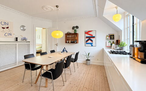 Østerbro - Loft Apartment for 2 People: Køkken