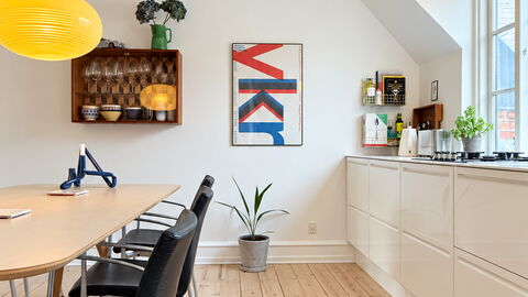 Østerbro - Loft Apartment for 2 People: Køkken