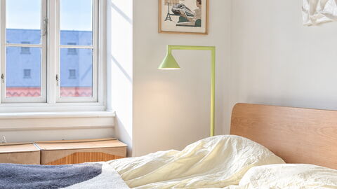 Østerbro - Loft Apartment for 2 People: soveværelse