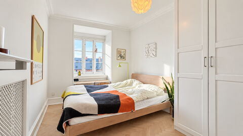 Østerbro - Loft Apartment for 2 People: soveværelse