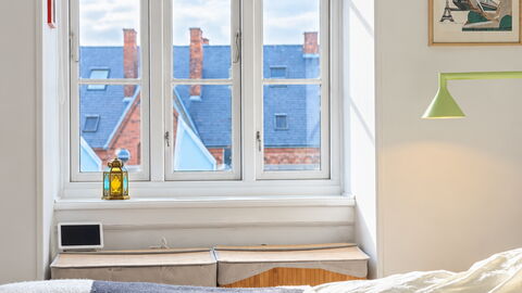 Østerbro - Loft Apartment for 2 People: soveværelse