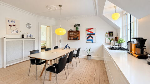 Østerbro - Loft Apartment for 2 People: Køkken