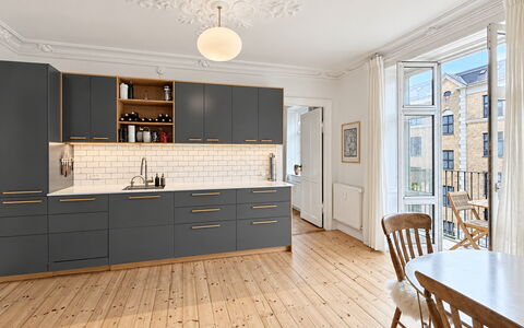 Islands Brygge - Bright Apartment - Water - 2 Br: Køkken