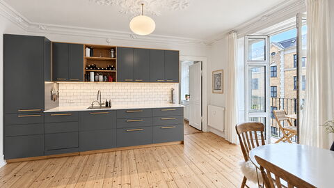 Islands Brygge - Bright Apartment - Water - 2 Br: Køkken