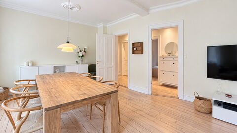 Nørrebro - 4 People - 2 Br - Close to Lakes: Frokostlokale