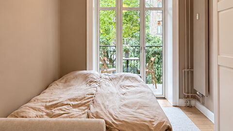 Nørrebro - 4 People - 2 Br - Close to Lakes: soveværelse