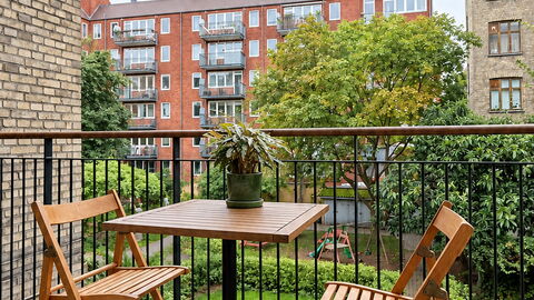 Nørrebro - 4 People - 2 Br - Close to Lakes: Altan / terrasse / gårdhave