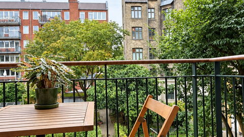 Nørrebro - 4 People - 2 Br - Close to Lakes: Altan / terrasse / gårdhave