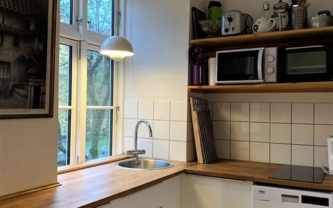 Center - Close To Everything - Close To The King: Frokostlokale, Køkken