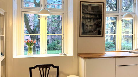 Center - Close To Everything - Close To The King: Frokostlokale, Køkken