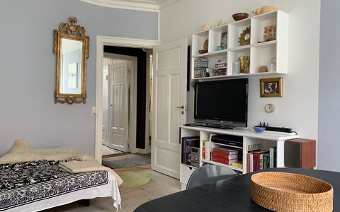 Prinsessegade - Close To Christiania: soveværelse, Stue