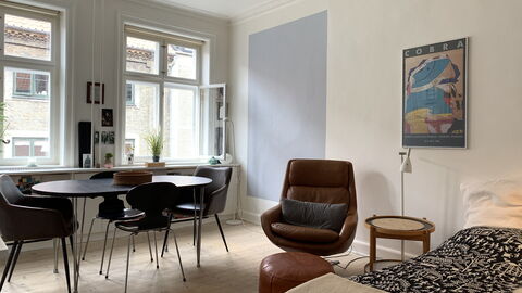 Prinsessegade - Close To Christiania: Frokostlokale, soveværelse, Stue
