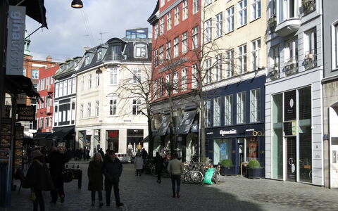 Købmagergade - Copenhagen Downtown: Handle ind, Udendørs, Udvendige