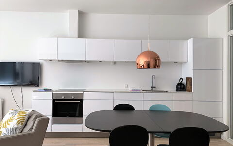 Købmagergade - Copenhagen Downtown: Frokostlokale, Køkken