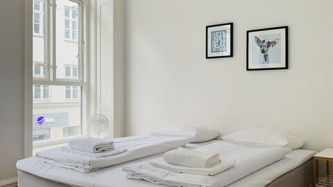 Købmagergade - Copenhagen Downtown: soveværelse