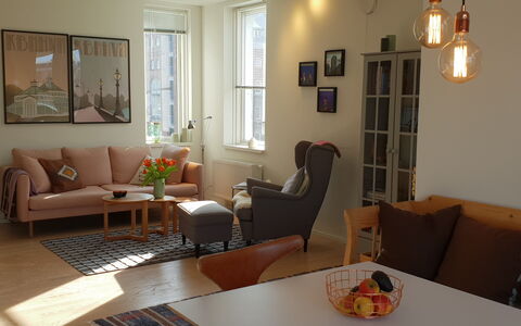 Free Parking - 1 Br - 2 People - Close To Water: Stue