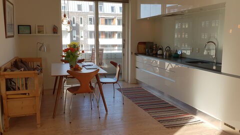 Free Parking - 1 Br - 2 People - Close To Water: Frokostlokale, Køkken