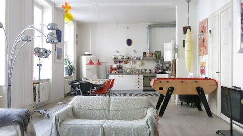 Direct Center - Inner City: Frokostlokale, Køkken, Stue