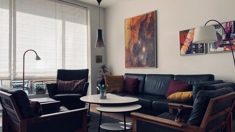 Islands Brygge - Close To Water: Frokostlokale, Køkken, Stue